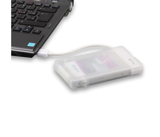 i-tec USB 3.0 MySafe Easy Obudowa 2,5" 9,5mm SATA HDD / SSD Biały - 456355 - zdjęcie 5